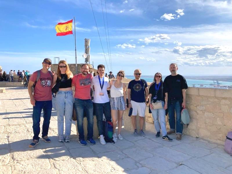 View of Alicante Castle, a popular landmark near the summit venue
